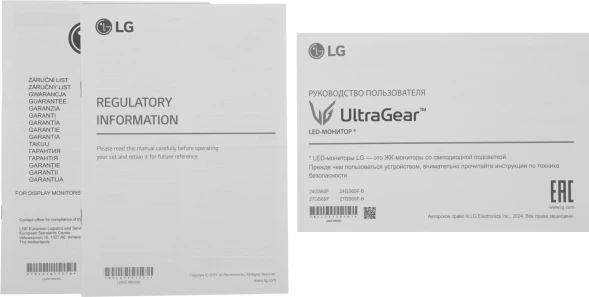 Монитор LG 27&amp;quot; UltraGear 27GS65F-B черный IPS LED 16:9 HDMI матовая HAS 300cd 178гр/178гр 1920x1080 180Hz FreeSync DP FHD 7.2кг