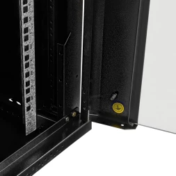 Шкаф коммутационный Rexant (04-0966-112) настенный 6U 600x600мм пер.дв.стекл 60кг серый 510мм 230град. 501мм сталь