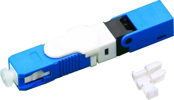 Коннектор Lanmaster LAN-FMC-SC/UPC проходн. SC