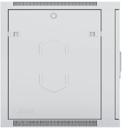 Шкаф коммутационный Cabeus (SH-05F-12U60/60-R) настенный 12U 600x600мм пер.дв.стекл 50кг RAL 7035 550мм 29кг 220град. 635мм IP20 сталь