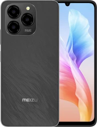 Смартфон Meizu M411H Note 21 256Gb 4Gb черный моноблок 3G 4G 2Sim 6.74&amp;quot; 720x1600 Android 14 50Mpix 802.11 a/b/g/n/ac GPS GSM900/1800 GSM1900 microSD