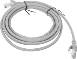 Патч-корд NTSS NTSS-PC-UTP-RJ45-5e-3.0-LSZH-GY UTP RJ-45 вил.-вилка RJ-45 кат.5E 3м серый LSZH 26AWG