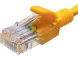 Патч-корд Suprlan 10-0162 UTP RJ-45 вил.-вилка RJ-45 кат.5E 1м желтый LSZH 26AWG