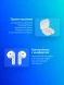 Гарнитура вкладыши Xiaomi Buds 6 Active M2344E1 белый беспроводные bluetooth в ушной раковине (BHR8391GL)