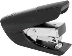Степлер Kw-Trio 0556B-BLK Mini Air touch 24/6 26/6 (20листов) черный 50скоб пластик коробка