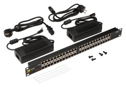 Патч-панель Lanmaster LAN-PP24-POE/A2 19&amp;quot; 1U 24xRJ45 кат.5e