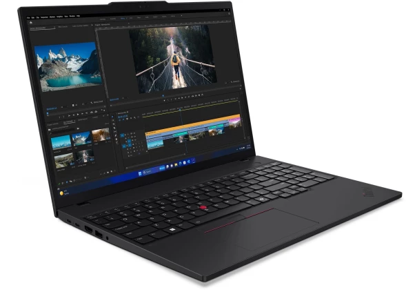 Ноутбук Lenovo ThinkPad T16 G3 Core Ultra 7 155U 16Gb SSD1Tb Intel Graphics 16&amp;quot; IPS WUXGA (1920x1200) без ОС black WiFi BT Cam (21MQS5WX00)