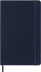 Ежедневник Moleskine CLASSIC Large 130х210мм 400стр. синий сапфир