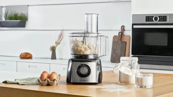Кухонный комбайн Bosch MCM3501M 800Вт черный/нержавеющая сталь