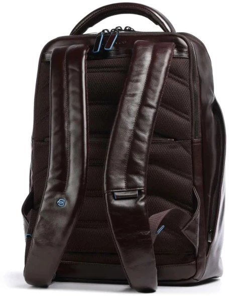 Рюкзак мужской Piquadro Blue Square CA6591B2/MO красное дерево натур.кожа