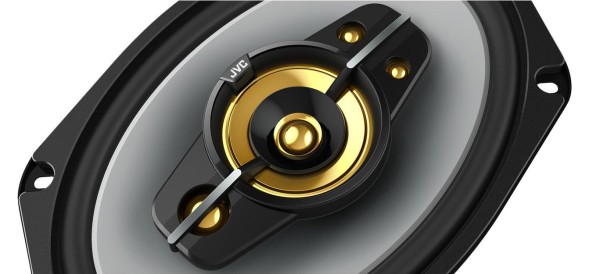 Колонки автомобильные JVC CS-DR695HP 800Вт 85дБ 4Ом 15x23см (6x9дюйм) (ком.:2кол.) коаксиальные пятиполосные
