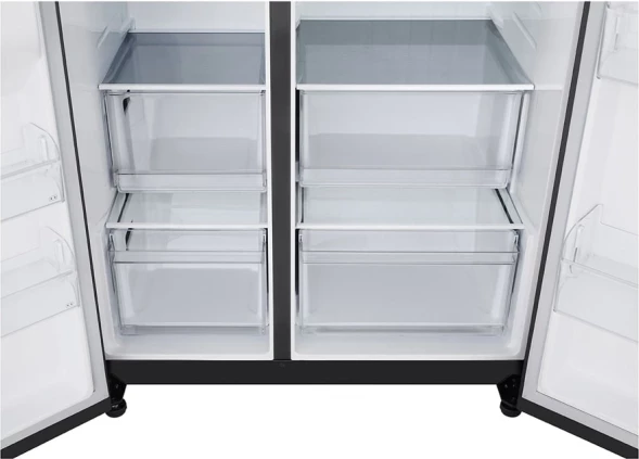 Холодильник LG GC-B257KBHW 2-хкамерн. белый инвертер