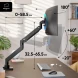 Кронштейн для мониторов Onkron G130 черный 17&amp;quot;-57&amp;quot; макс.27кг настольный поворот и наклон