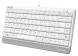 Клавиатура A4Tech Fstyler FKS11 белый/серый USB