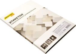 Этикетки Silwerhof A4 105x74мм 8шт на листе/50л./белый матовое самоклей. универсальная