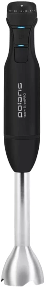 Блендер погружной Polaris PHB 1517GL 1500Вт черный/серебристый