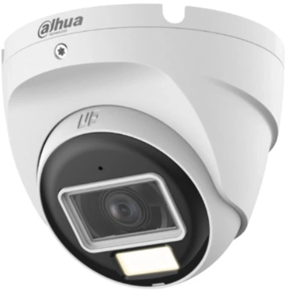 Камера видеонаблюдения аналоговая Dahua DH-HAC-T2A51P-U-IL-0280B-S2 2.8-2.8мм цв. корп.:белый