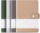 Блокнот Deli NUSIGN NS299 A5 искусст. кожа 120л твердая обложка ассорти