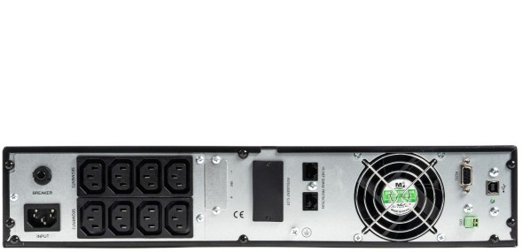 Источник бесперебойного питания Бастион Skat-UPS 1500-Rack-ON-3X9-E 1350Вт 1500ВА черный