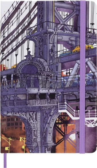 Блокнот Moleskine LIMITED EDITION I AM NEW YORK LEQP060IAMNY Large 130х210мм 240стр. слоновая кость страницы линейка твердая обложка белый