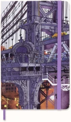 Блокнот Moleskine LIMITED EDITION I AM NEW YORK LEQP060IAMNY Large 130х210мм 240стр. слоновая кость страницы линейка твердая обложка белый