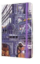 Блокнот Moleskine LIMITED EDITION I AM NEW YORK LEQP060IAMNY Large 130х210мм 240стр. слоновая кость страницы линейка твердая обложка белый