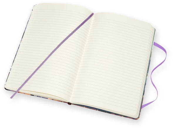 Блокнот Moleskine LIMITED EDITION I AM NEW YORK LEQP060IAMNY Large 130х210мм 240стр. слоновая кость страницы линейка твердая обложка белый