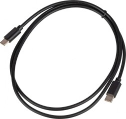 Кабель USB Type-C (m)-USB Type-C (m) 1м черный