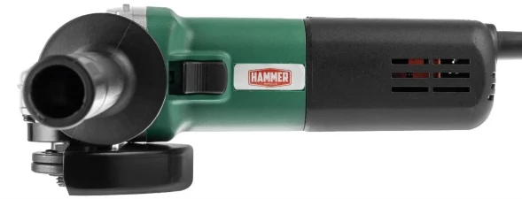 Углошлифовальная машина Hammer USM850D 850Вт 12000об/мин рез.шпин.:M14 d=125мм (839603)