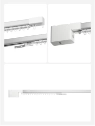 Умный карниз Yandex YNDX-00592 выдвижение гориз. белый