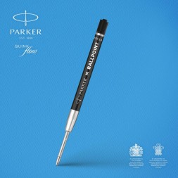 Стержень шариковый Parker QuinkFlow Basic Z09 (CW2168602) M 1мм черные чернила без упак.