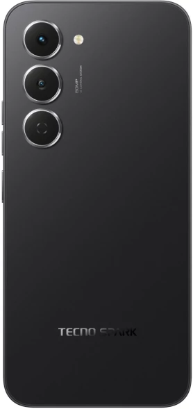 Смартфон Tecno Spark 40 Pro 128Gb 8Gb черный моноблок 3G 4G 2Sim 6.78&amp;quot; 1224x2720 Android 15 50Mpix 802.11 a/b/g/n/ac/ax NFC GPS GSM900/1800 Protect FM