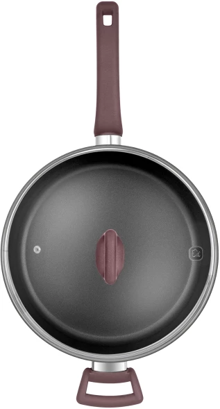 Сотейник Rondell Fest RDA-1526 4.0л. d=28см (с крышкой) черный
