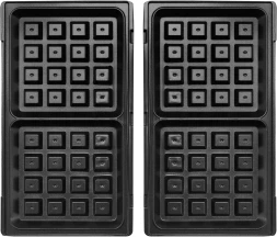 Вафельница Vitek VT-2628 800Вт черный/серебристый