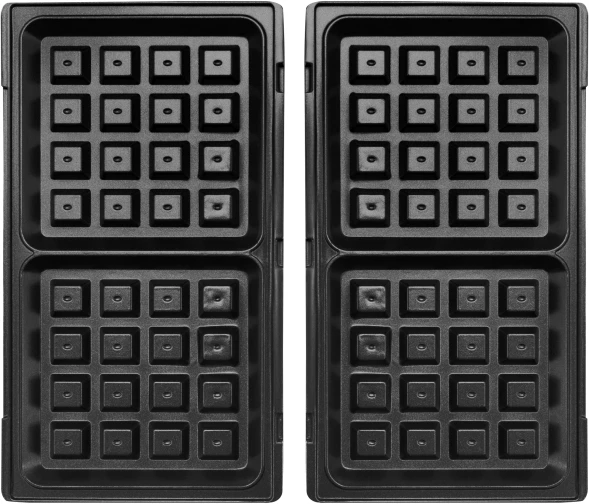Вафельница Vitek VT-2628 800Вт черный/серебристый