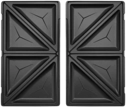 Вафельница Vitek VT-2628 800Вт черный/серебристый