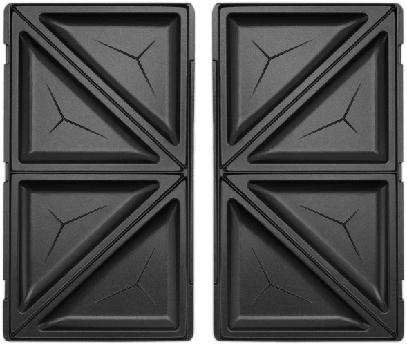 Вафельница Vitek VT-2628 800Вт черный/серебристый