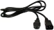 Шнур питания Lanmaster LAN-PP13/14-0.5-BK C13-С14 проводник.:3x0.75мм2 0.5м 220В черный