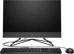 Моноблок HP 200 G4 21.5&amp;quot; Full HD i5 1235U (1.3) 16Gb SSD512Gb Iris Xe DVDRW CR FreeDOS GbitEth WiFi BT 65W клавиатура мышь Cam черный 1920x1080