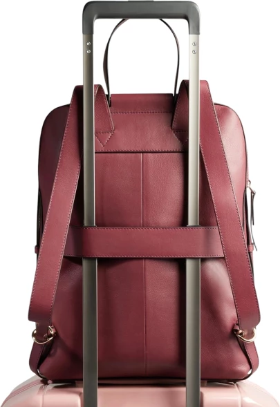 Рюкзак женский Piquadro Circle CA4576W92/BO бургунди натур.кожа