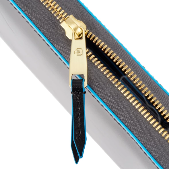 Кошелек женский Piquadro Blue Square PD1515B2R/N черный натур.кожа