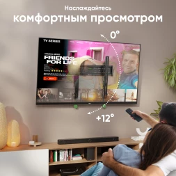 Кронштейн для телевизора Onkron SN14 черный 32&amp;quot;-65&amp;quot; макс.68.2кг настенный наклон