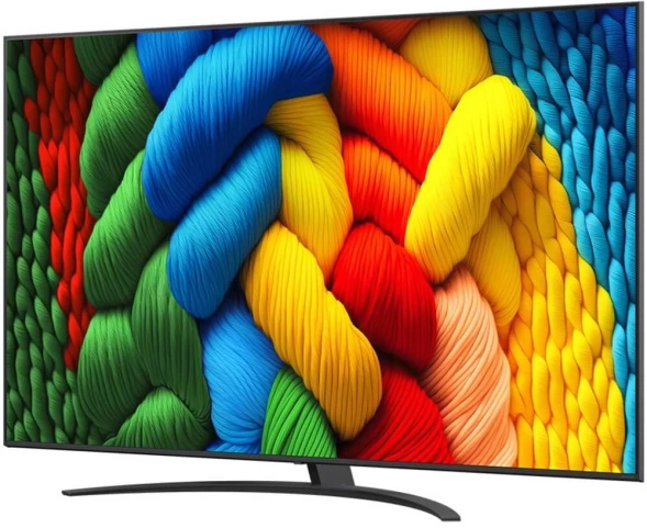 Телевизор LED LG 86&amp;quot; 86NANO81A6A.ARUG черный 4K Ultra HD 60Hz DVB-T DVB-T2 DVB-C DVB-S DVB-S2 USB WiFi Smart TV