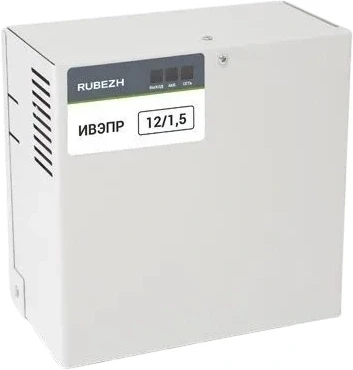 Модуль Rubezh ИВЭПР 12/1,5 1х7-Р (RBZ-210557)