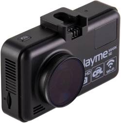 Видеорегистратор с радар-детектором Playme Mark se GPS ГЛОНАСС черный