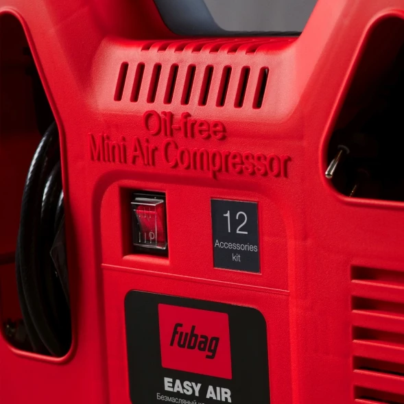 Компрессор поршневой Fubag Легкий Воздух (Easy Air) безмасляный 180л/мин 1200Вт красный/черный