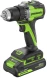 Дрель-шуруповерт Greenworks DD345 аккум. патрон:быстрозажимной (3708307)
