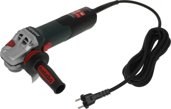 Углошлифовальная машина Metabo WE 15-125 Quick 1550Вт 11000об/мин рез.шпин.:M14 d=125мм (600448000)