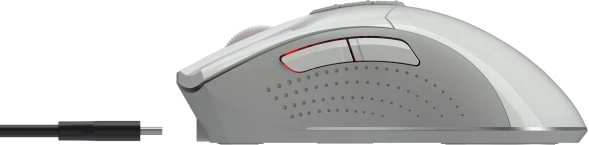 Мышь A4Tech Bloody R90 Plus белый оптическая 5000dpi беспров. USB 7but (R90 PLUS GREUISH WHITE)