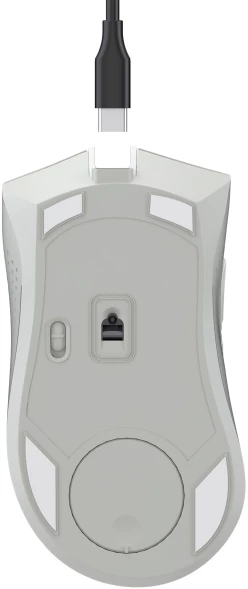 Мышь A4Tech Bloody R90 Plus белый оптическая 5000dpi беспров. USB 7but (R90 PLUS GREUISH WHITE)